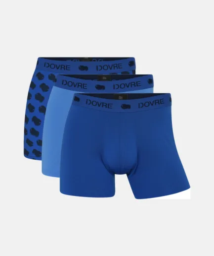 återvunnen Polyester Boxers 3-pack Flerfärgad