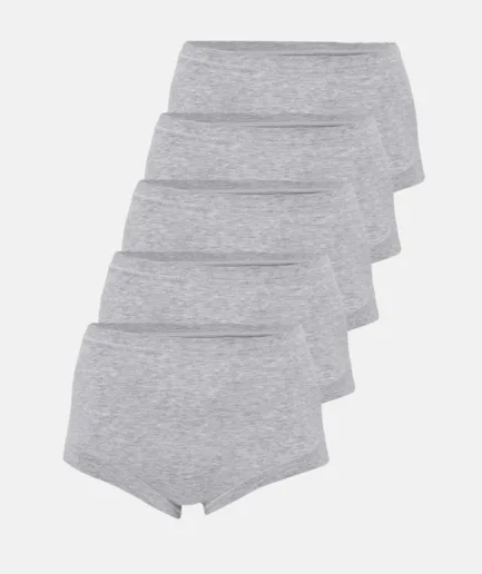 5-pack Bambu Maxi Brief Grå
