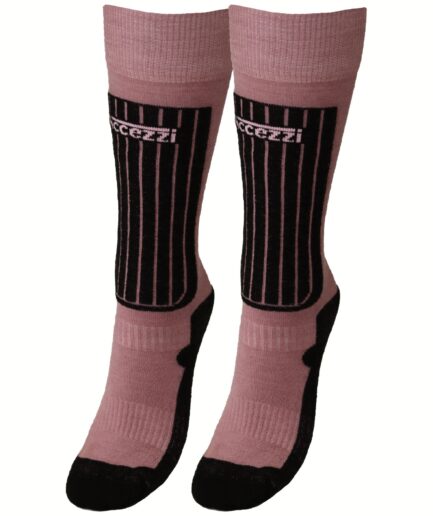 Accezzi Merino 50 Skidstrumpor Junior 2 Par Rosa