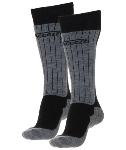 Accezzi Merino 50 Skidstrumpor Junior 2 Par Svart