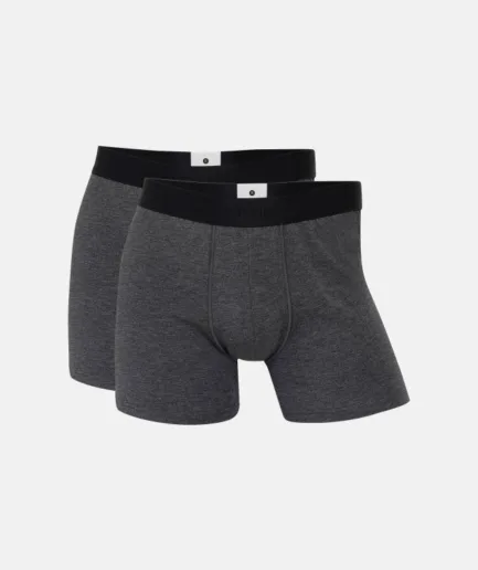 Bambu Boxer 2-pack Grå