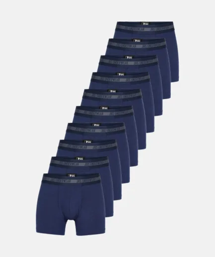 Bambu Boxers 10-pack Marinblå - Pojkar