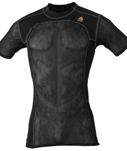 Aclima Mens Woolnet T-shirt Svart Jet Black Xxx-large