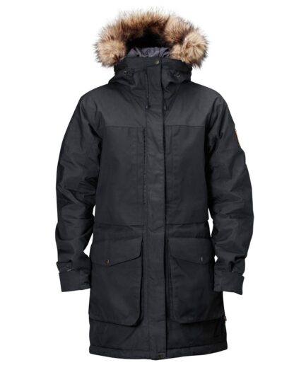 Fjällräven Womens Barents Parka Svart Black550 X-small