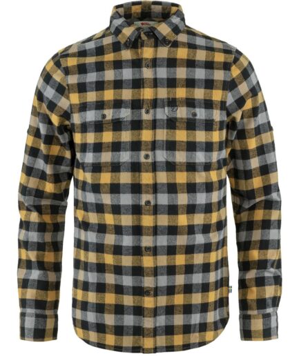 Fjällräven Mens Skog Shirt Brun Buckwheat Brown-black232-550 Medium