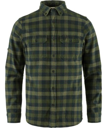 Fjällräven Mens Skog Shirt Grön Deep Forest-laurel Grn662-625 Xx-large
