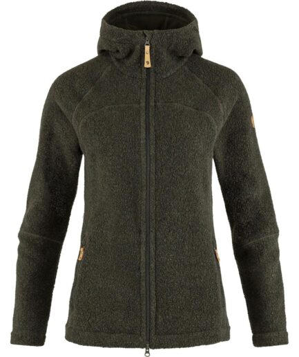 Fjällräven Womens Kaitum Fleece Grön Deep Forest662 X-large