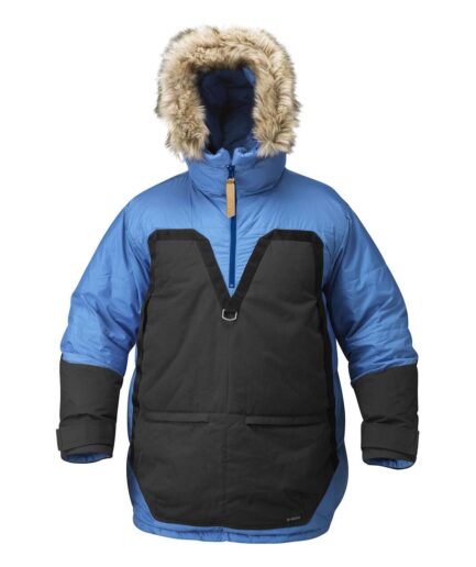 Fjällräven Mens Polar Parka Blå Ice Blue X-large