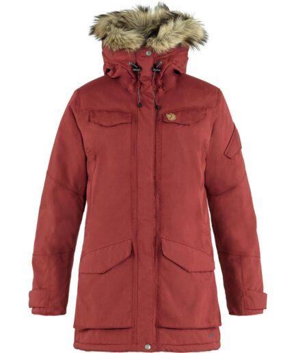Fjällräven Womens Nuuk Parka 2015 Model Röd Red Oak345 X-small