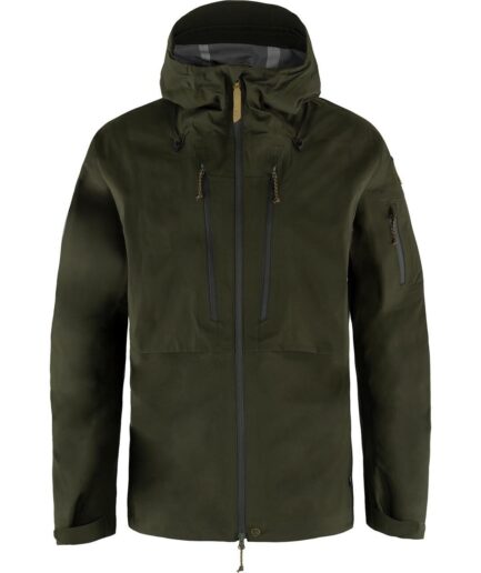 Fjällräven Mens Keb Eco-shell Jacket Grön Deep Forest662 Xx-large
