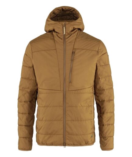 Fjällräven Mens Keb Padded Hoodie Röd Chestnut230 Xx-large