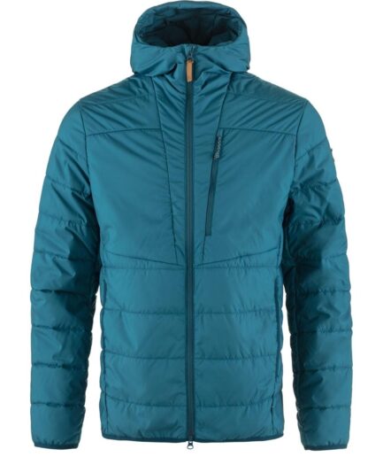 Fjällräven Mens Keb Padded Hoodie Blå Deep Sea574 Xx-large