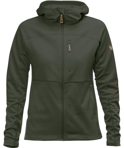 Fjällräven Womens Abisko Trail Fleece Grön Deep Forest662 X-large