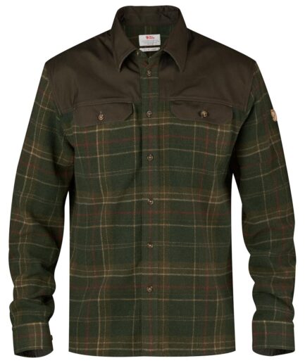Fjällräven Mens Granit Shirt Grön Green620 Xxx-large