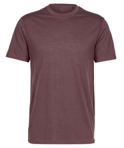 Frilufts Mens Waiho T-shirt Brun Raisin Large