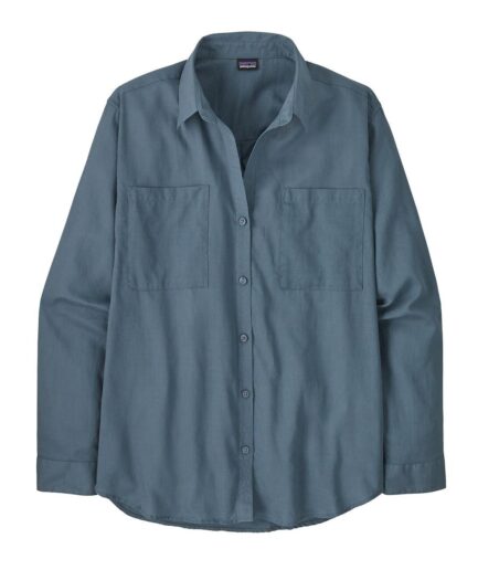 Patagonia Womens Lw Ac Buttondown Blå Utility Blue X-large