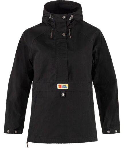 Fjällräven Womens Vardag Anorak Svart Black550 X-large
