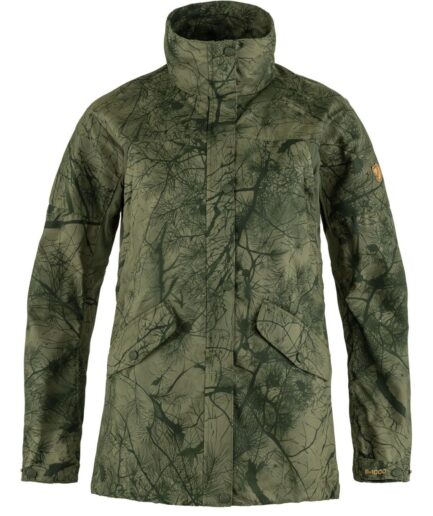 Fjällräven Womens Forest Hybrid Jacket 2021 Model Grön Green Camo-laurel Grn626-625 Medium