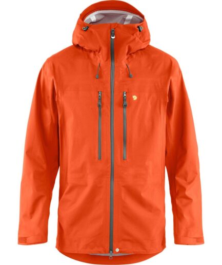 Fjällräven Mens Bergtagen Eco-shell Jacket Orange Hokkaido Orange208 X-large
