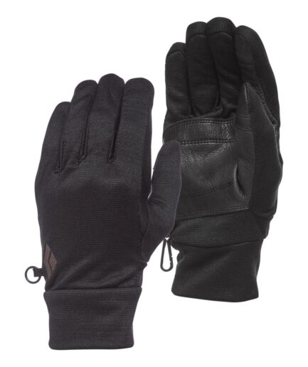 Black Diamond Midweight Wooltech Gloves Grå Anthracite X-large