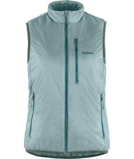 Tierra Womens Belay 60 Vest Grön Pale Dust Xx-large