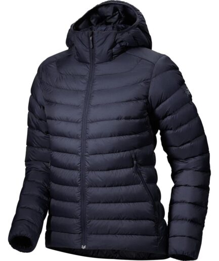 Arcteryx Womens Cerium Hoody Blå Black Sapphire Large