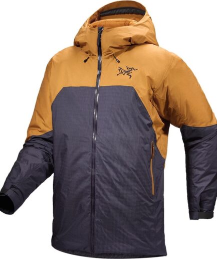 Arcteryx Mens Rush Insulated Jacket Svart Black Sapphireyukon Medium