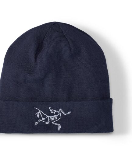 Arcteryx Embroidered Bird Toque Blå Black Sapphire One Size