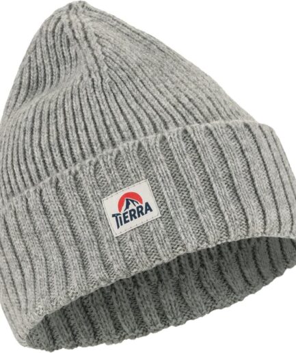 Tierra Koster Beanie Grå Grey Melange One Size