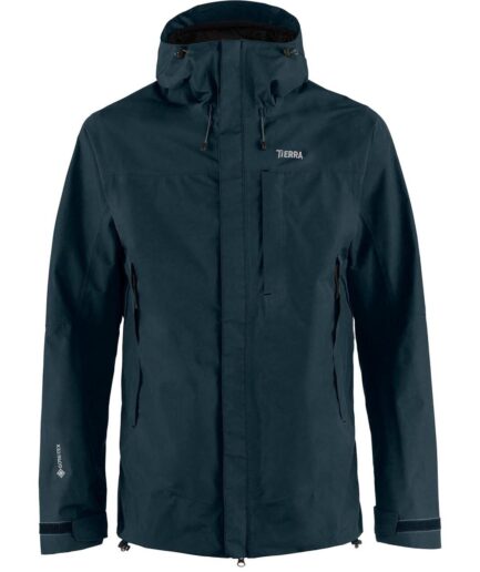 Tierra Mens Aktse Jacket Blå Deep Navy Large