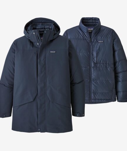 Patagonia Mens Tres 3-in-1 Parka Blå New Navy X-large