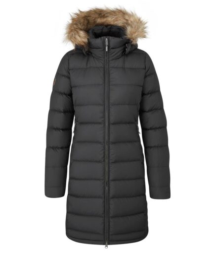 Rab Womens Deep Cover Parka Svart Black Large