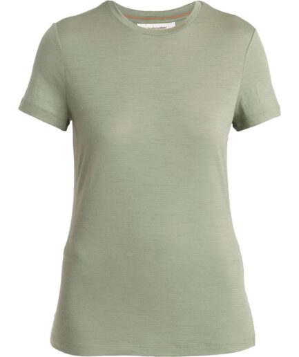 Icebreaker Womens 150 Tech Lite Iii Ss Tee Grön Lichen X-large