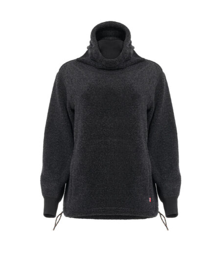 Aclima Reborn Terry Pullover Grå Dark Grey Melange Large