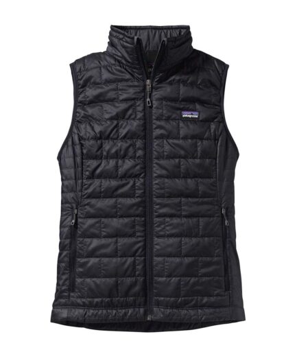 Patagonia Womens Nano Puff Vest Svart Black Large
