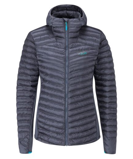 Rab Womens Cirrus Flex 20 Hoody Grå Steel X-large